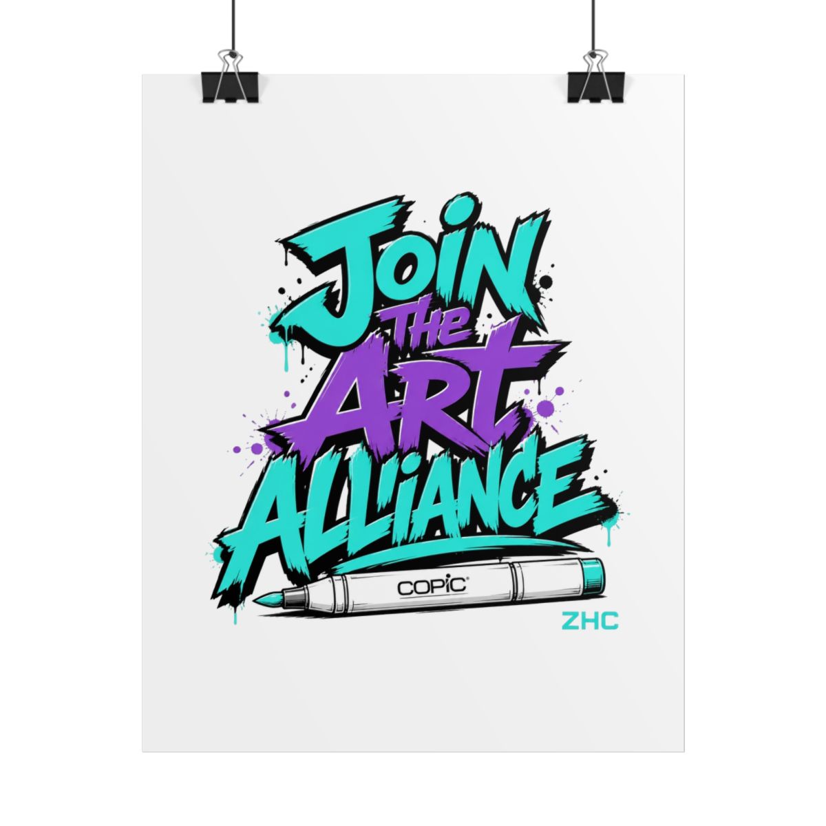 ZHC "Join the Art Alliance" Poster