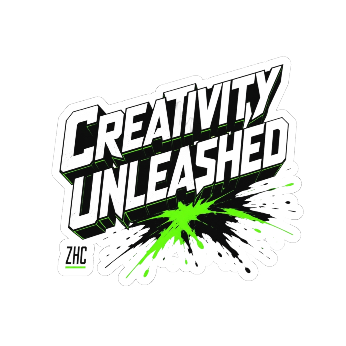 ZHC "Creativity Unleashed" Sticker