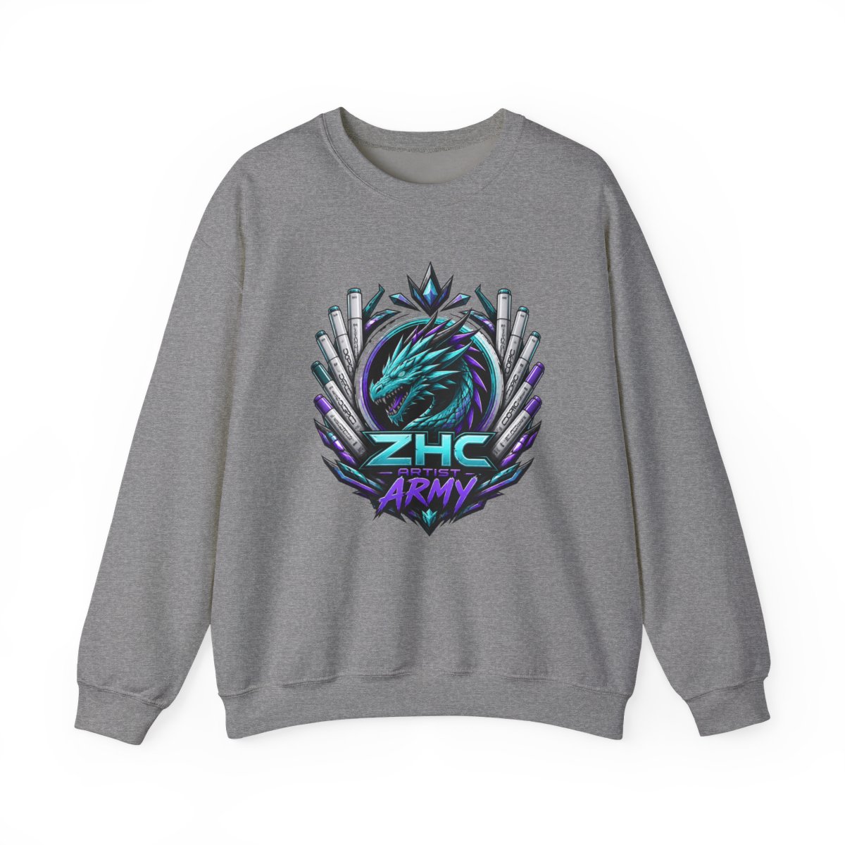 ZHC "ZHC Artist Army" Crewneck - alternate angle 3, merchandise