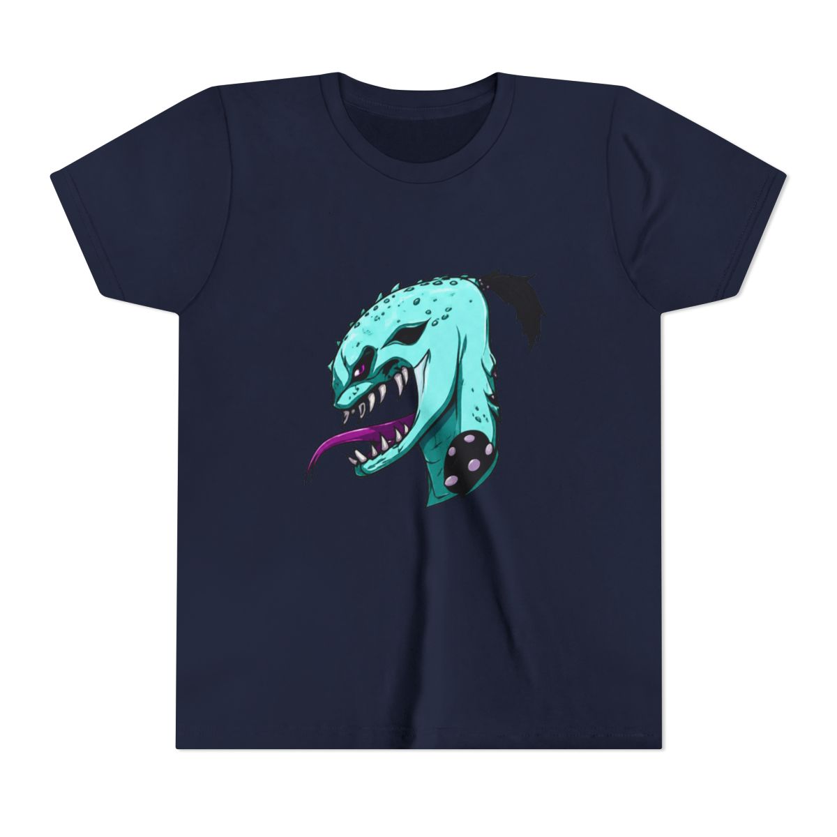 Sustainable Rolled Sleeve Kids T Shirt zhc - alternate angle 2, merchandise